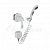 Смеситель встраиваемый с набором для гигиенического душа ELGHANSA 34C0786-White (Set-51)